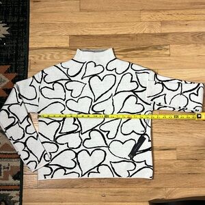 NWT Tahari Valentine Mock Neck Long Sleeve Sweater size small